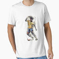 Brazilian Football Player From Barcelona T-Shirt - Minimalist Print Unisex - T-Shirt, Sweatshirt, Hoodie
