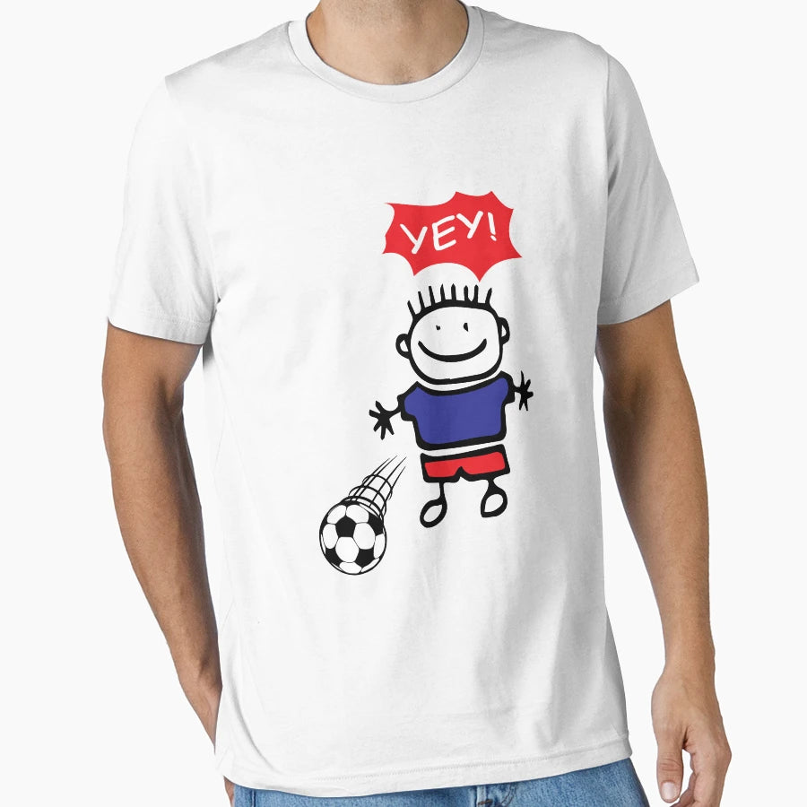 Football Plays Ball Yey T-Shirt - Unique Graphic Men Women - T-Shirt, Sweatshirt, Hoodie