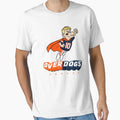 Overdogs Bo Nix Denver Football Cartoon T-Shirt - Graphic Print for Adults - T-Shirt, Sweatshirt, Hoodie