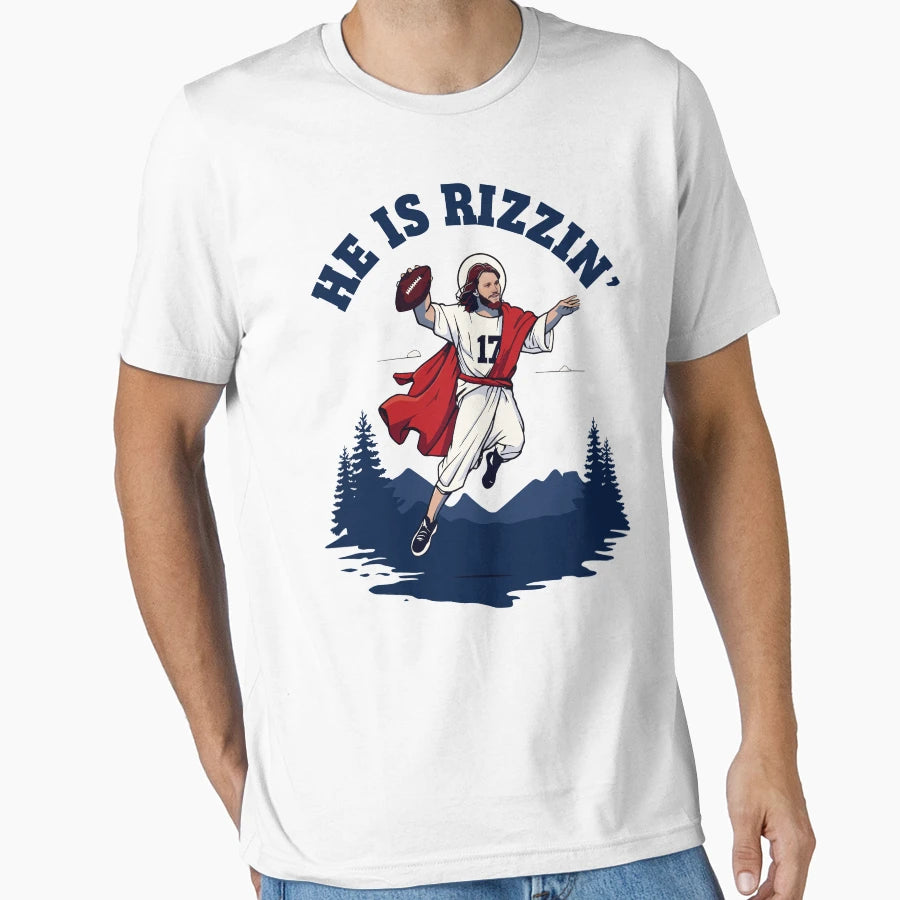 He Is Rizzin JA T-Shirt - Aesthetic Graphic for Adults - T-Shirt, Sweatshirt, Hoodie