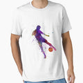 Football Player T-Shirt - Custom Art Print Men Women - T-Shirt, Sweatshirt, Hoodie