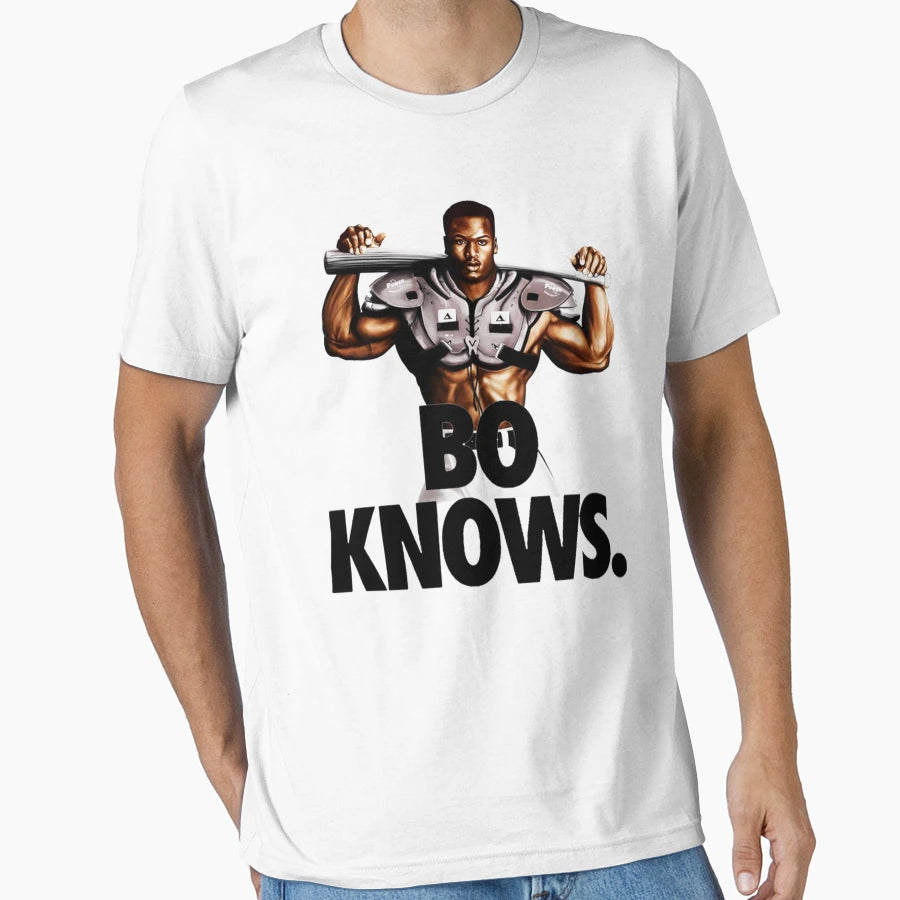 Bo Knows T-Shirt - Fun Novelty Design Unisex - T-Shirt, Sweatshirt, Hoodie