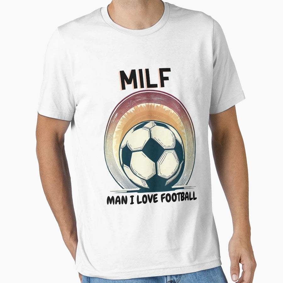 I Love Football 3 T-Shirt - Graphic Print Unisex - T-Shirt, Sweatshirt, Hoodie