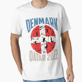 Denmark World Cup Qatar 2022 T-Shirt - Custom Art Print for Adults - T-Shirt, Sweatshirt, Hoodie