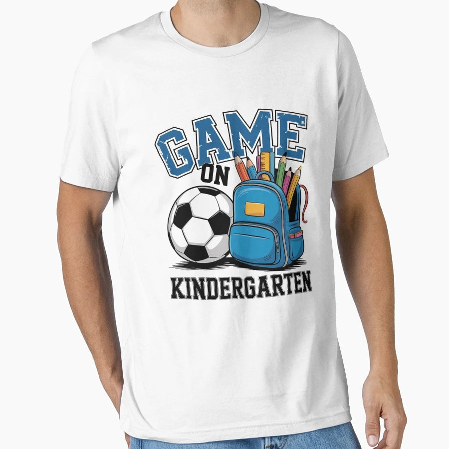 Games Kindergarten Soccer Lover First T-Shirt - Unique Graphic for Adults - T-Shirt, Sweatshirt, Hoodie