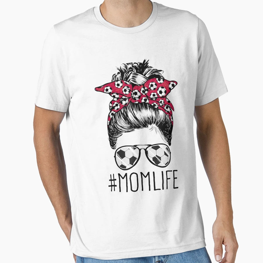 Mom Life Soccer Mom Mothers Day 2021 T-Shirt - Novelty Apparel Men Women - T-Shirt, Sweatshirt, Hoodie