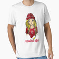 Danish Football Fan T-Shirt - Minimalist Print for Adults - T-Shirt, Sweatshirt, Hoodie