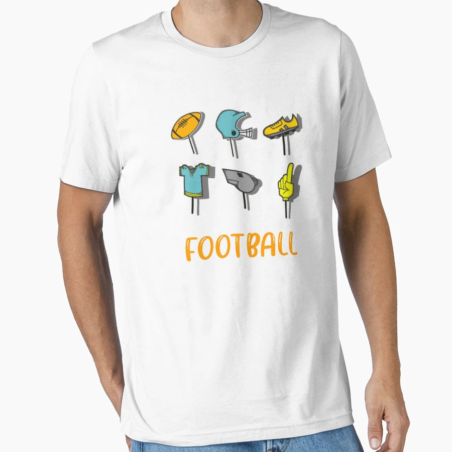 Football Designs Gift T-Shirt - Graphic Print for Adults - T-Shirt, Sweatshirt, Hoodie