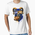 Rams Game Day Whose House Rams House T-Shirt - Streetwear Style for Adults - T-Shirt, Sweatshirt, Hoodie