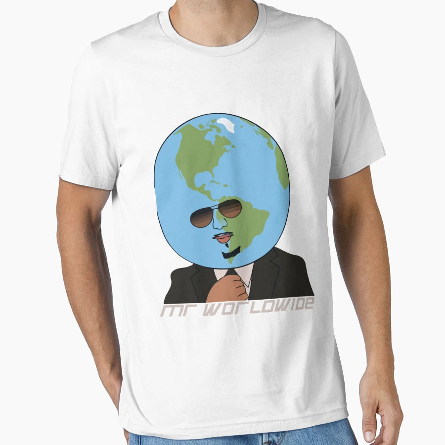 Mr Worldwide T-Shirt - Trendy Graphic Unisex - T-Shirt, Sweatshirt, Hoodie