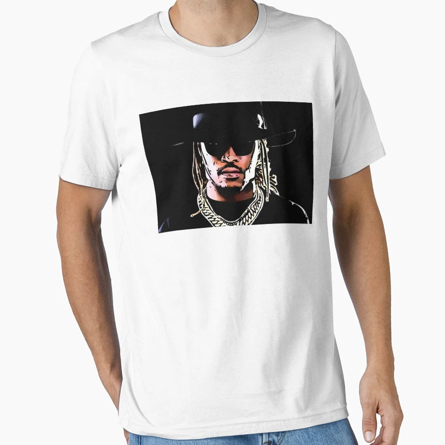 Future Rapper Cartoon T-Shirt - Custom Art Print Unisex - T-Shirt, Sweatshirt, Hoodie