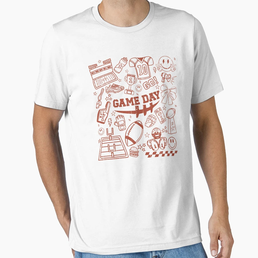 Game Day T-Shirt - Unique Graphic for Adults - T-Shirt, Sweatshirt, Hoodie