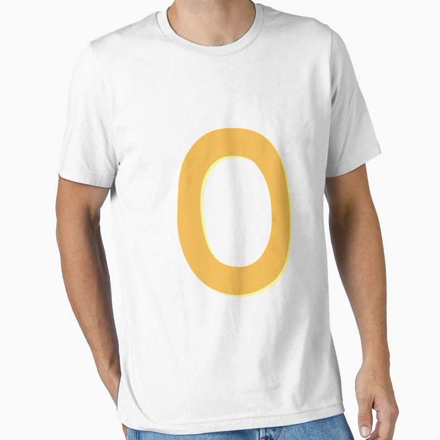 Letter O Alphabet O T-Shirt - Casual Everyday Wear Men Women - T-Shirt, Sweatshirt, Hoodie