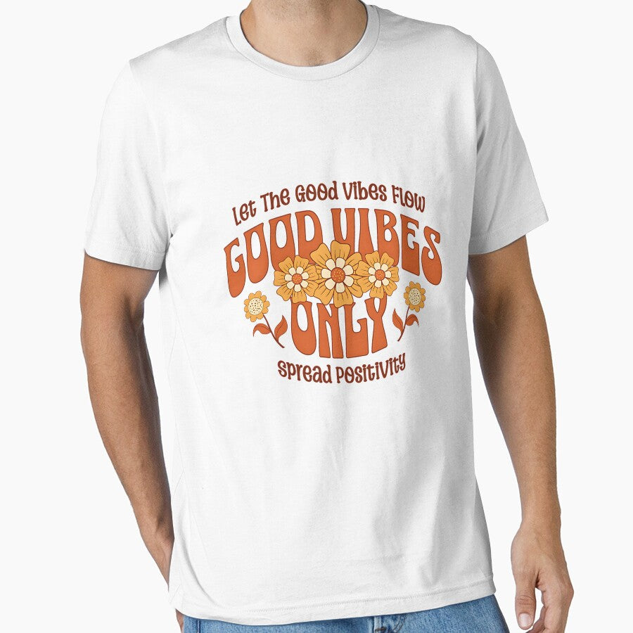 Good Vibes Only by PixelParadies - Adult & Kids T-Shirts, Sweatshirts & Hoodies apparel design preview 1