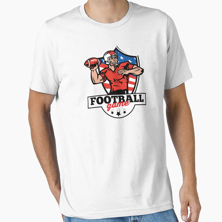 American Football Game Day T-Shirt - Trendy Graphic for Adults - T-Shirt, Sweatshirt, Hoodie