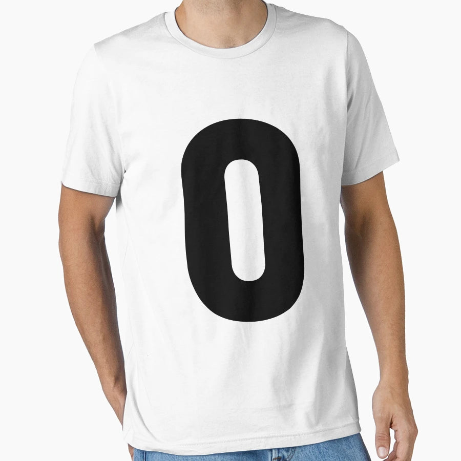 Number 0 T-Shirt - Custom Art Print for Adults - T-Shirt, Sweatshirt, Hoodie
