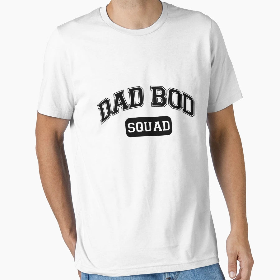Dad Bod Squad Fathers Day Varsity Dad T-Shirt - Streetwear Style Unisex - T-Shirt, Sweatshirt, Hoodie