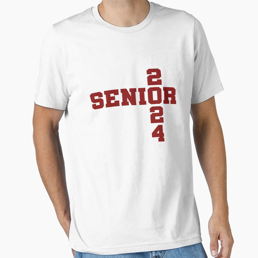 Senior 2024 Class 2024 2024 Graduation T-Shirt - Graphic Print Men Women - T-Shirt, Sweatshirt, Hoodie
