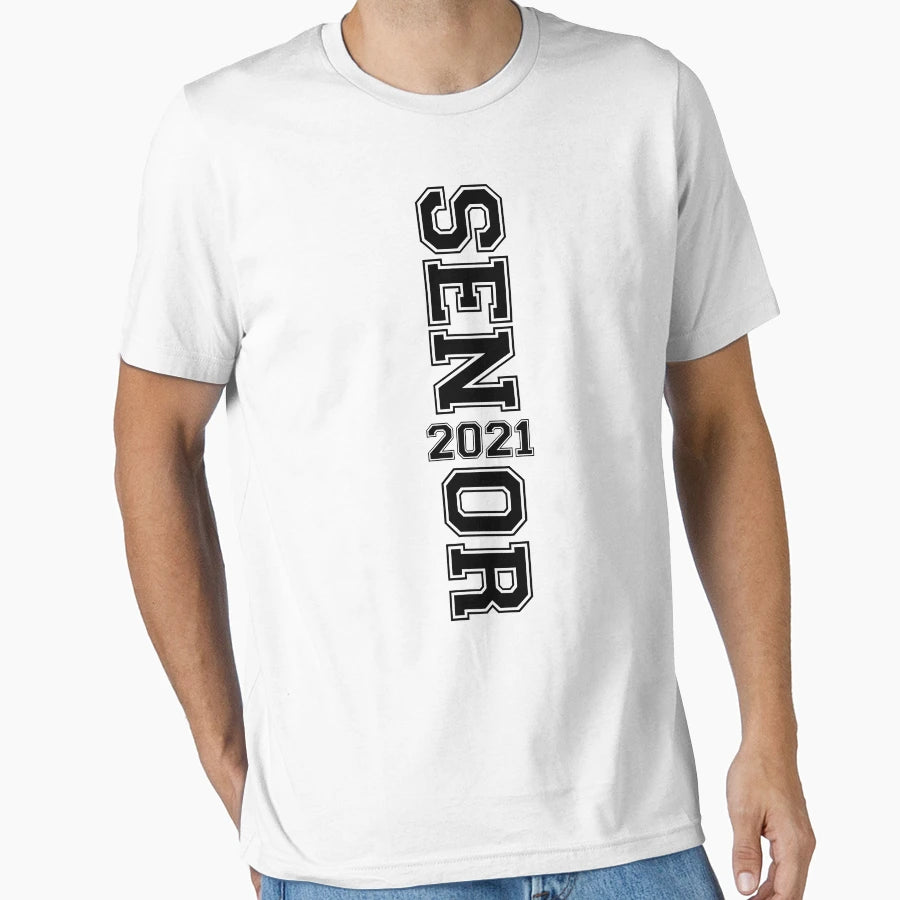 Senior 2021 Logo Class 2021 T-Shirt - Novelty Apparel Men Women - T-Shirt, Sweatshirt, Hoodie