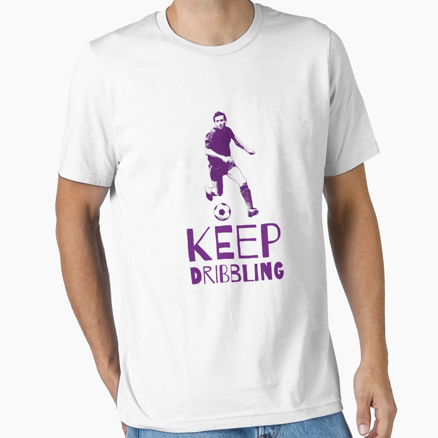 Keep Dribbling Soccer Player T-Shirt - Unique Graphic for Adults - T-Shirt, Sweatshirt, Hoodie