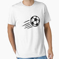 Soccer Ball T-Shirt - Trendy Graphic for Adults - T-Shirt, Sweatshirt, Hoodie