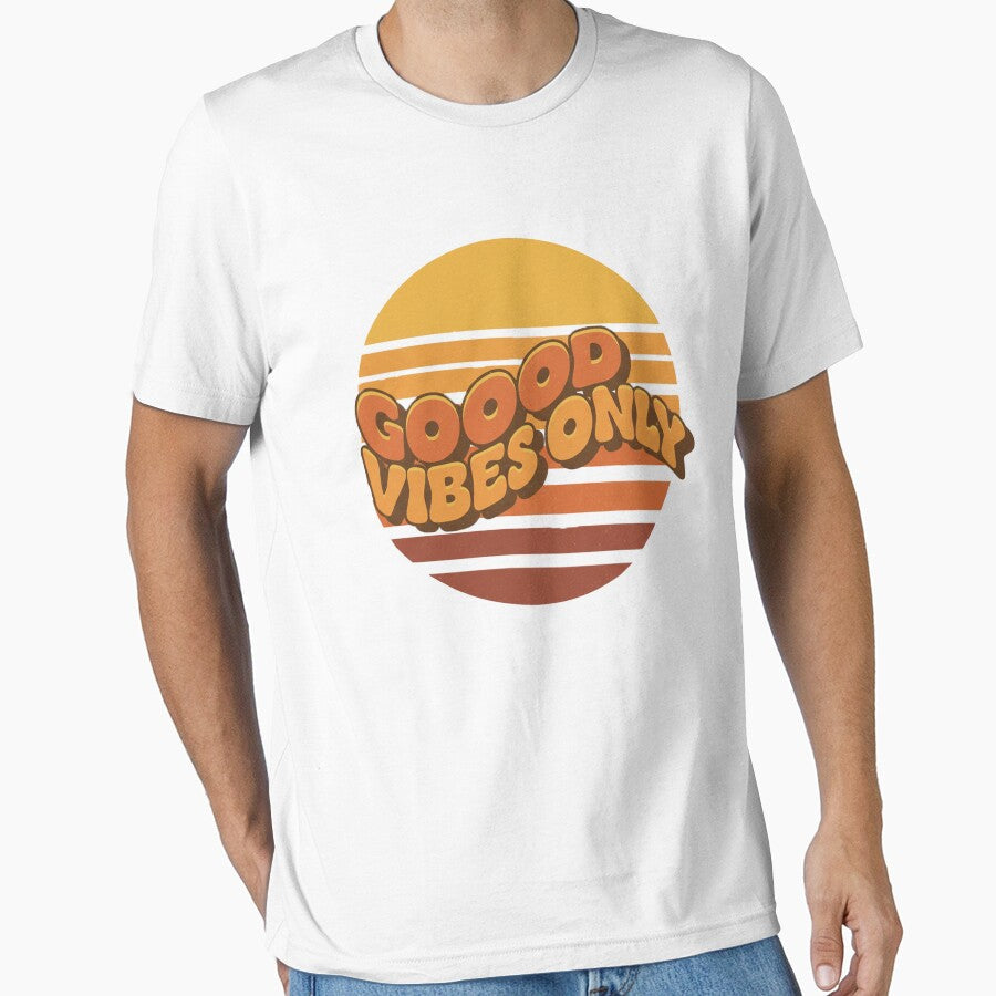 Good Vibes Only by madkeenoff - Adult & Kids T-Shirts, Sweatshirts & Hoodies apparel design preview 1