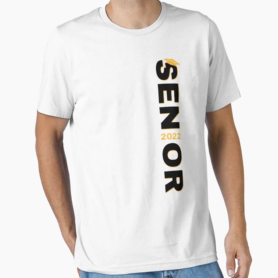 Senior 2022 Graduation T-Shirt - Custom Art Print Men Women - T-Shirt, Sweatshirt, Hoodie