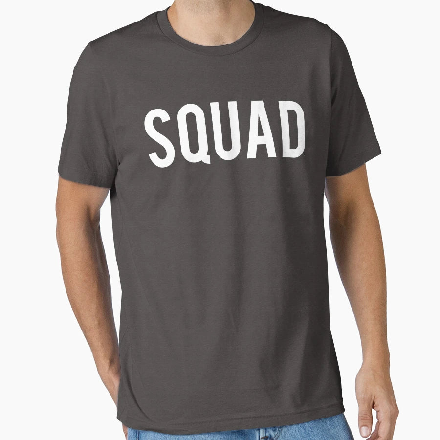 Squad Squad Squad Goals T-Shirt - Novelty Apparel Men Women - T-Shirt, Sweatshirt, Hoodie