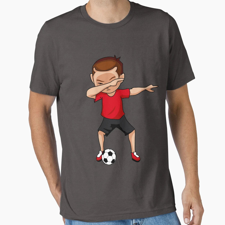 Dabbing Soccer T-Shirt - Casual Everyday Wear for Adults - T-Shirt, Sweatshirt, Hoodie