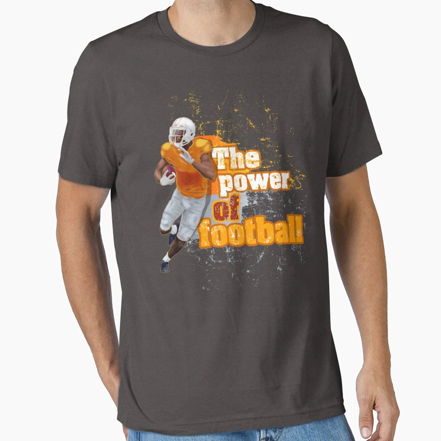 Power Football T-Shirt - Casual Everyday Wear Unisex - T-Shirt, Sweatshirt, Hoodie