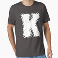 Alphabet Letter K Funny Glas Letter T-Shirt - Unique Graphic for Adults - T-Shirt, Sweatshirt, Hoodie