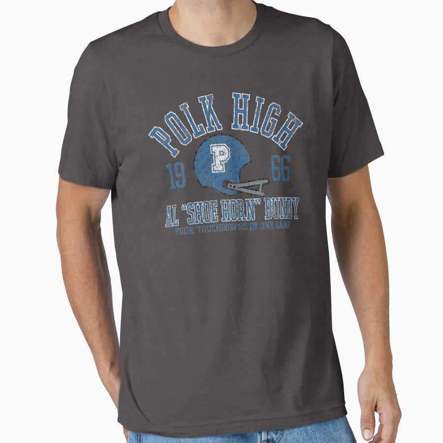 1966 Polk High Football Mvp T-Shirt - Graphic Print Unisex - T-Shirt, Sweatshirt, Hoodie