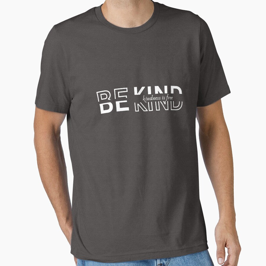 Be kind kidness is free-motivation quote by - Adult & Kids T-Shirts, Sweatshirts & Hoodies apparel design preview 1