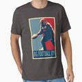Bigfoot Football Player Hope T-Shirt - Trendy Graphic Unisex - T-Shirt, Sweatshirt, Hoodie