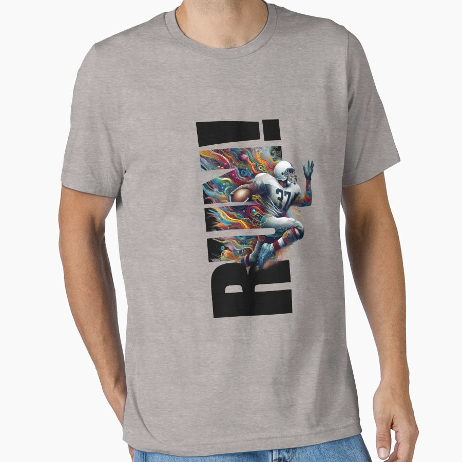 Dynamic Gridiron Dash T-Shirt - Minimalist Print Men Women - T-Shirt, Sweatshirt, Hoodie