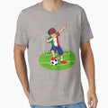 Dabbing Soccer Artwork Italy Italian T-Shirt - Fun Novelty Design Unisex - T-Shirt, Sweatshirt, Hoodie