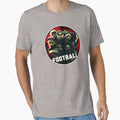 Football Season Red Art Helmet Jersey T-Shirt - Streetwear Style Men Women - T-Shirt, Sweatshirt, Hoodie