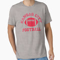 Kansas City Distressed Pro Football Team T-Shirt - Custom Art Print Unisex - T-Shirt, Sweatshirt, Hoodie