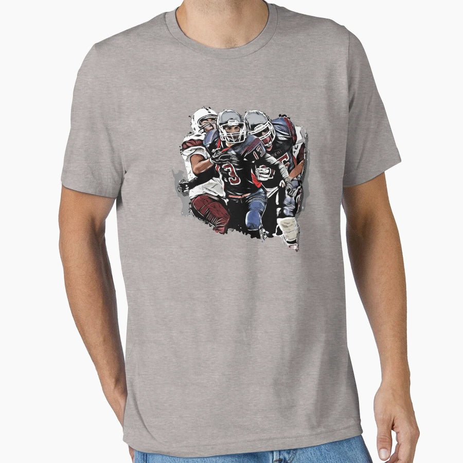 Football Fantasy Game Clipart Sports T-Shirt - Novelty Apparel Unisex - T-Shirt, Sweatshirt, Hoodie