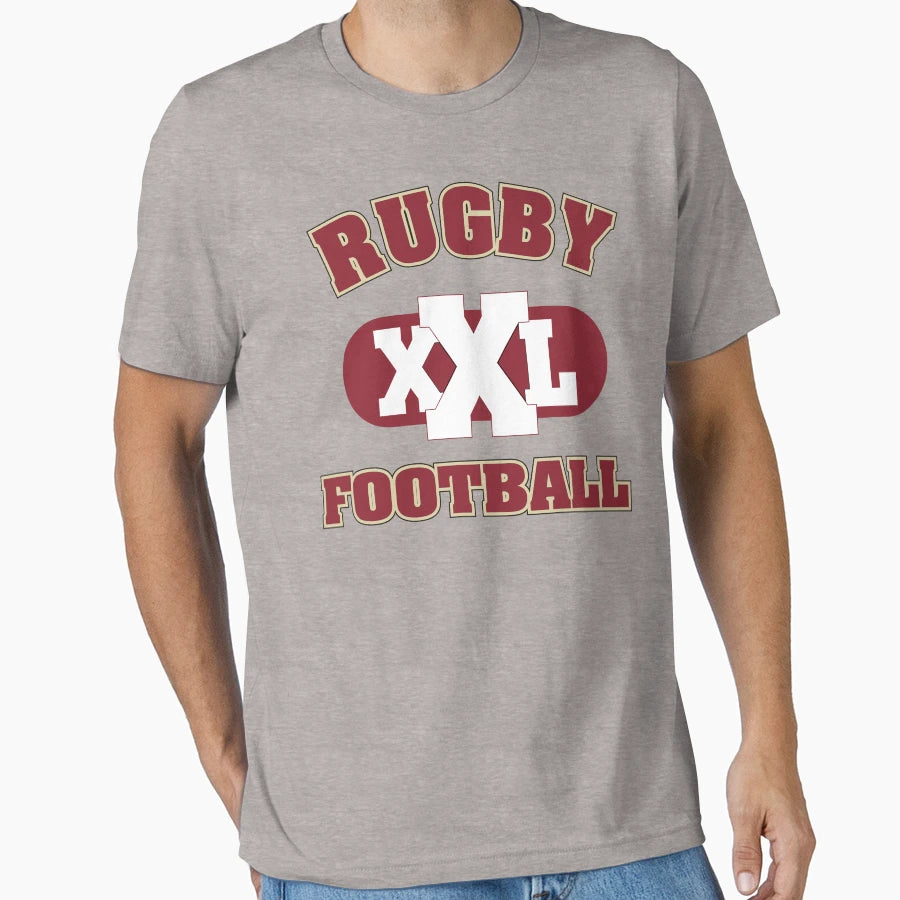 Rugby Football T-Shirt - Aesthetic Graphic Unisex - T-Shirt, Sweatshirt, Hoodie
