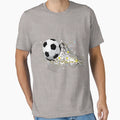 Football Themes Pattern T-Shirt - Fun Novelty Design Men Women - T-Shirt, Sweatshirt, Hoodie
