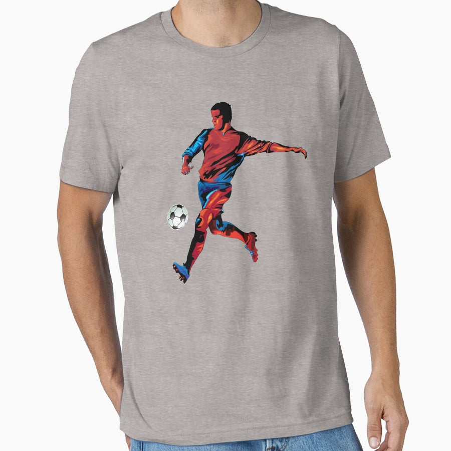 Football Player Action T-Shirt - Unique Graphic Unisex - T-Shirt, Sweatshirt, Hoodie
