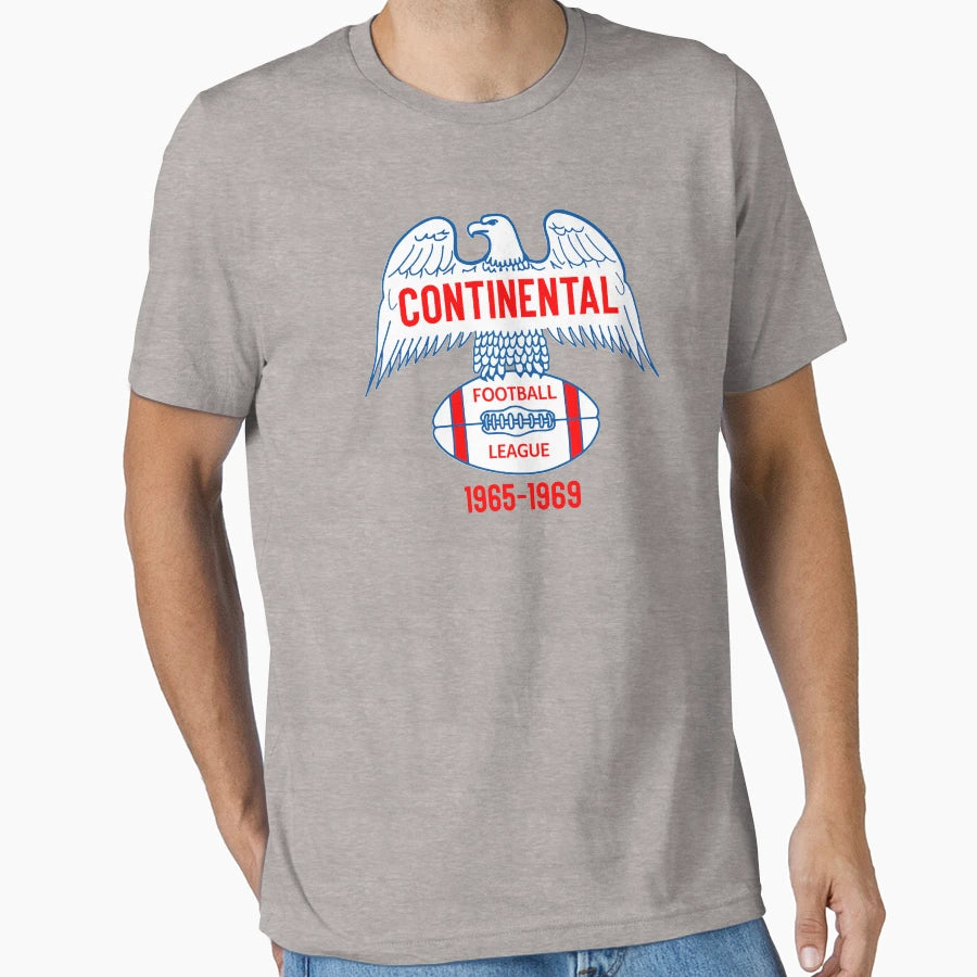 Continental Football League T-Shirt - Trendy Graphic for Adults - T-Shirt, Sweatshirt, Hoodie