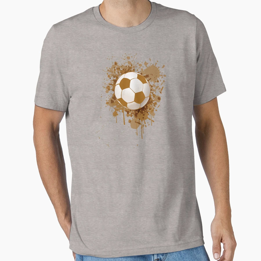 Soccer Ball Art T-Shirt - Streetwear Style Men Women - T-Shirt, Sweatshirt, Hoodie