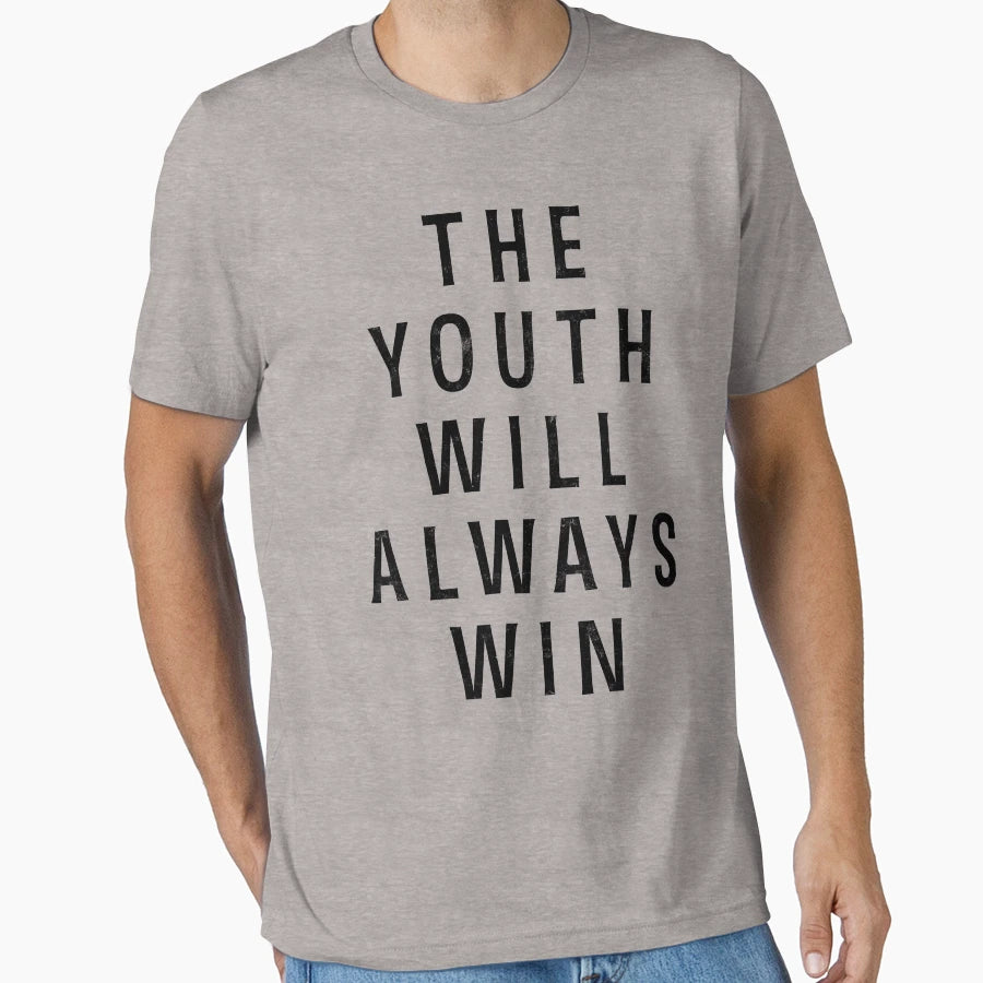 Will Always Win Distressed Text T-Shirt - Trendy Graphic Unisex - T-Shirt, Sweatshirt, Hoodie