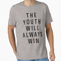 Will Always Win Distressed Text T-Shirt - Trendy Graphic Unisex - T-Shirt, Sweatshirt, Hoodie