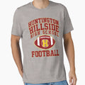 Huntington Hillside High School Football T-Shirt - Minimalist Print Unisex - T-Shirt, Sweatshirt, Hoodie