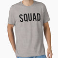 Squad Squad Squad Goals T-Shirt - Aesthetic Graphic for Adults - T-Shirt, Sweatshirt, Hoodie