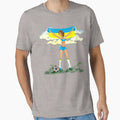 Ukraine Soccer T-Shirt - Custom Art Print for Adults - T-Shirt, Sweatshirt, Hoodie