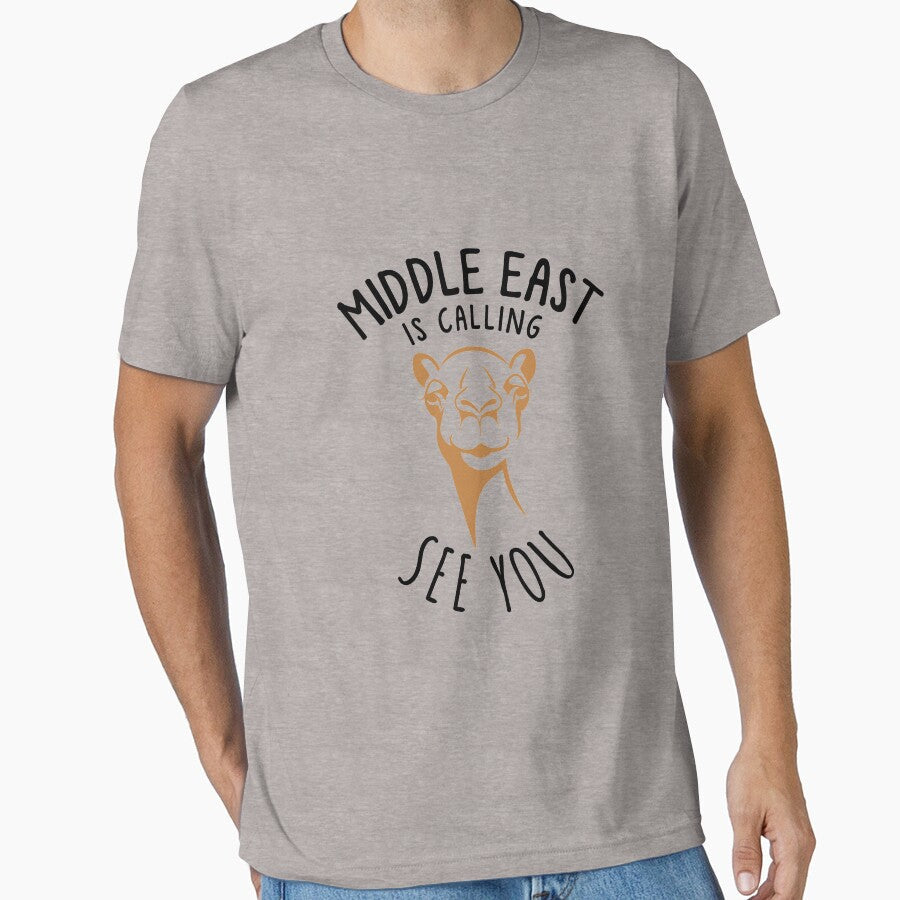 Middle East Is Calling by Christopher Taylor - Adult & Kids T-Shirts, Sweatshirts & Hoodies apparel design preview 1